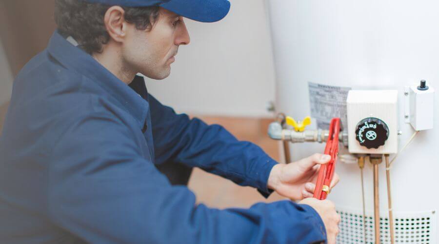 Local water heater installation in Webster, MA